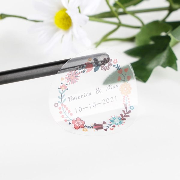 transparent sticker