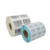 QR Bar Code Printed Sticker Roll