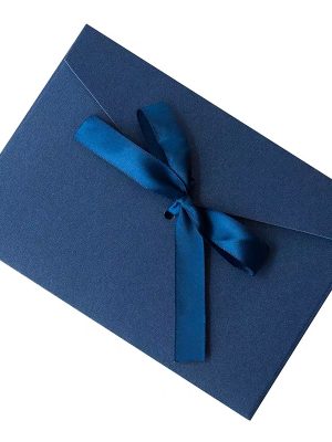 envelope with bow tie