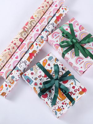 gift wrapping paper