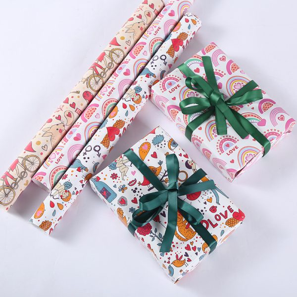 gift wrapping paper