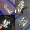 logo labels adhesive stickers