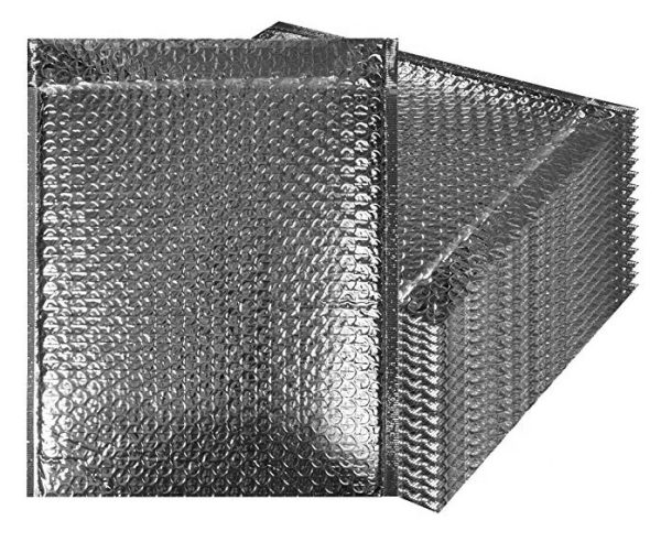 silver Padded envelopes